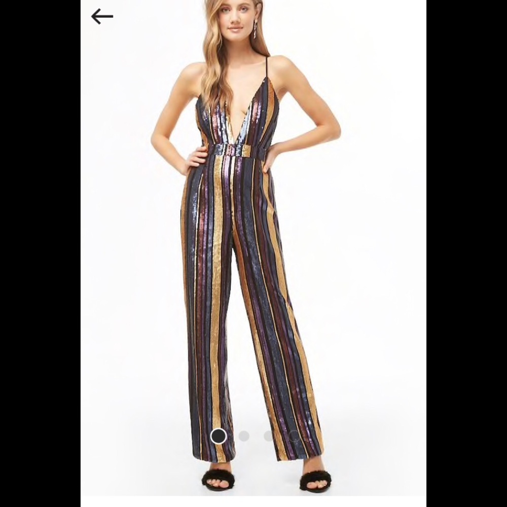 BNWT Sequins Jumpsuit